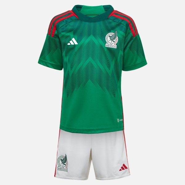 Camiseta México 1ª Kit Niño 2022 2023 Azul